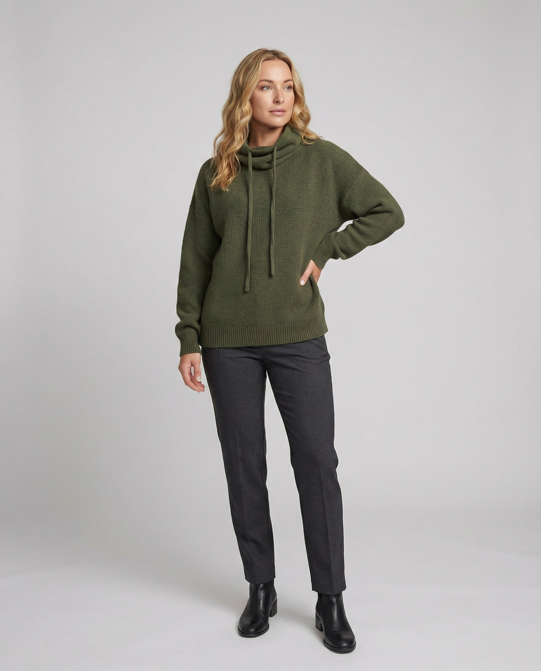 EB | Merinowolle Damen Rollkragenpulli