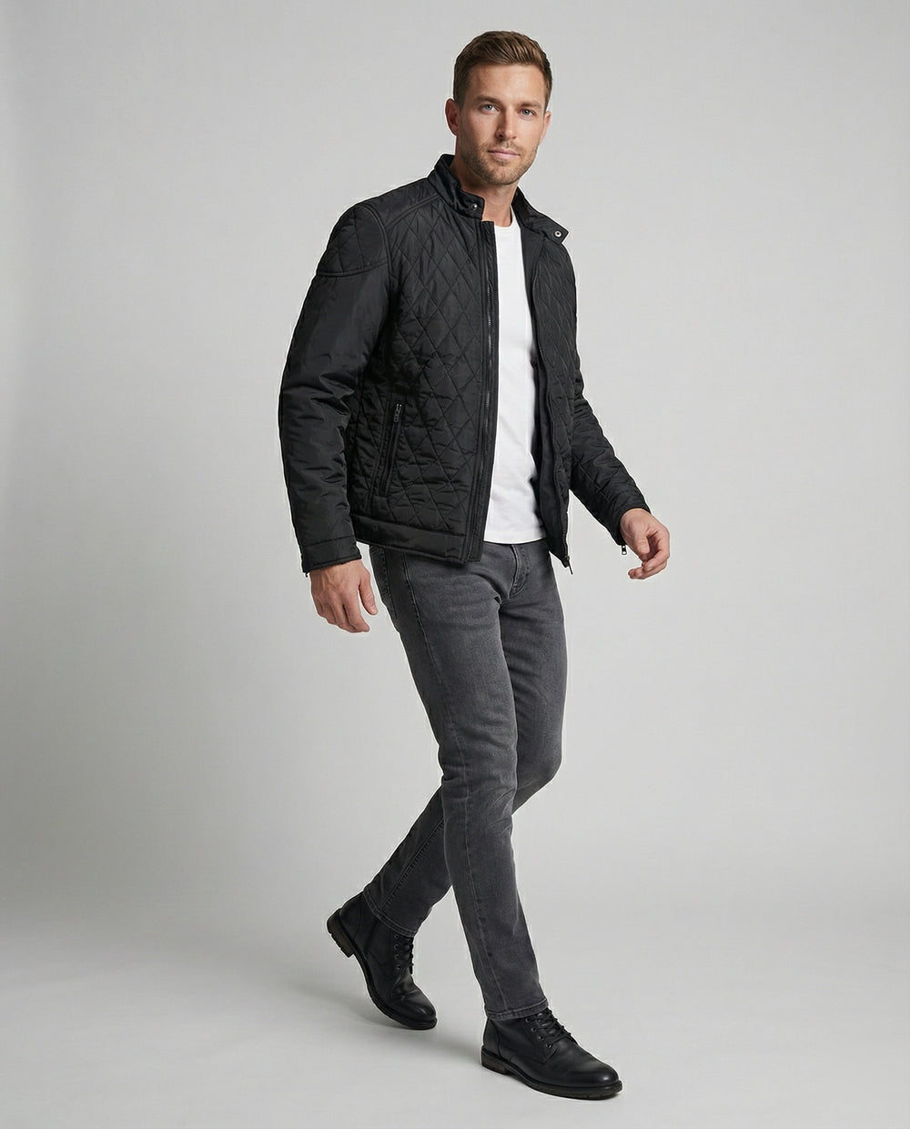 EB | Moderne Karo-Jacke
