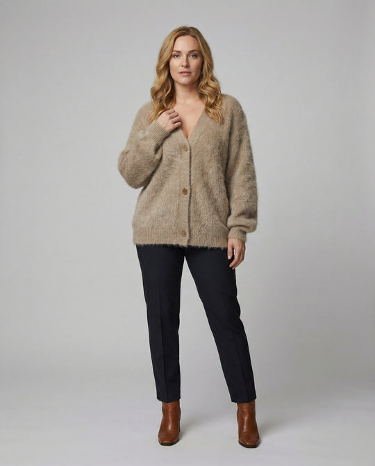 EB | Cardigan - Luxuriöser Cashmere Couture Cardigan