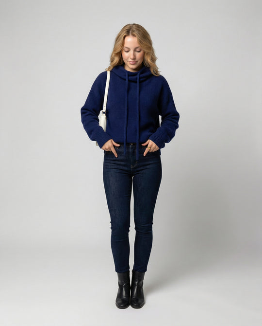 EB | Merinowolle Damen Rollkragenpulli