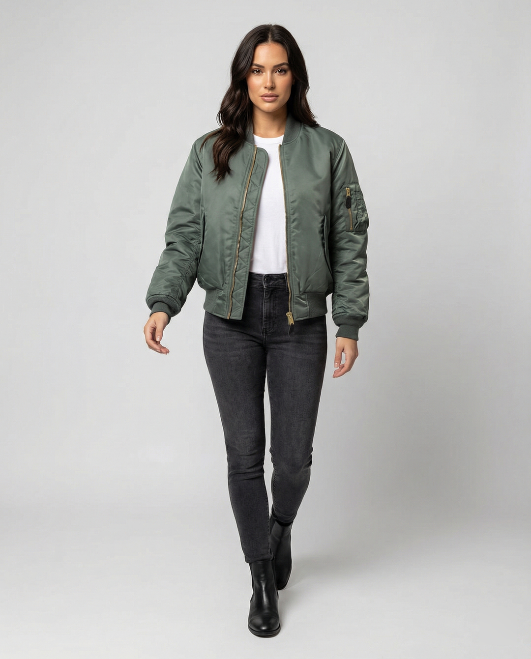 EB | Unisex Klassisches Bomberjacke für Damen