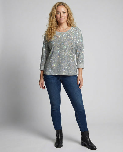 EB | Sweatshirt mit Rundhalsausschnitt