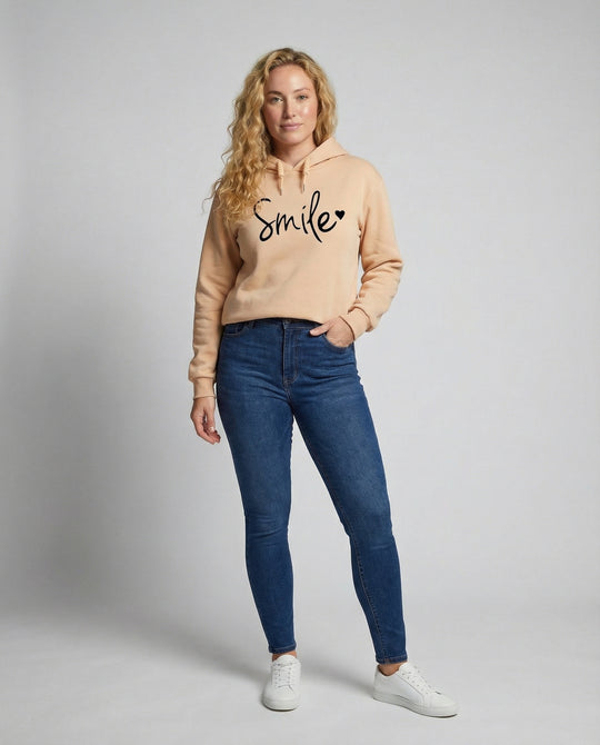 Damen Kapuzenpullover mit Liebes-Design | EB