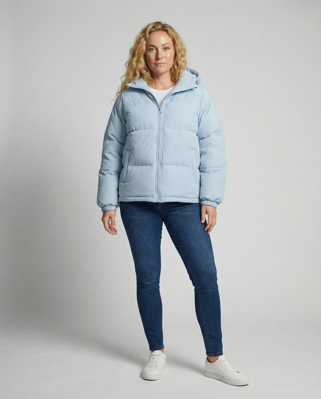 EB | Warme, Gepolsterte Jacke mit Kapuze für Frauen