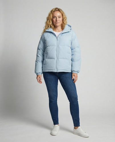 EB | Warme, Gepolsterte Jacke mit Kapuze für Frauen