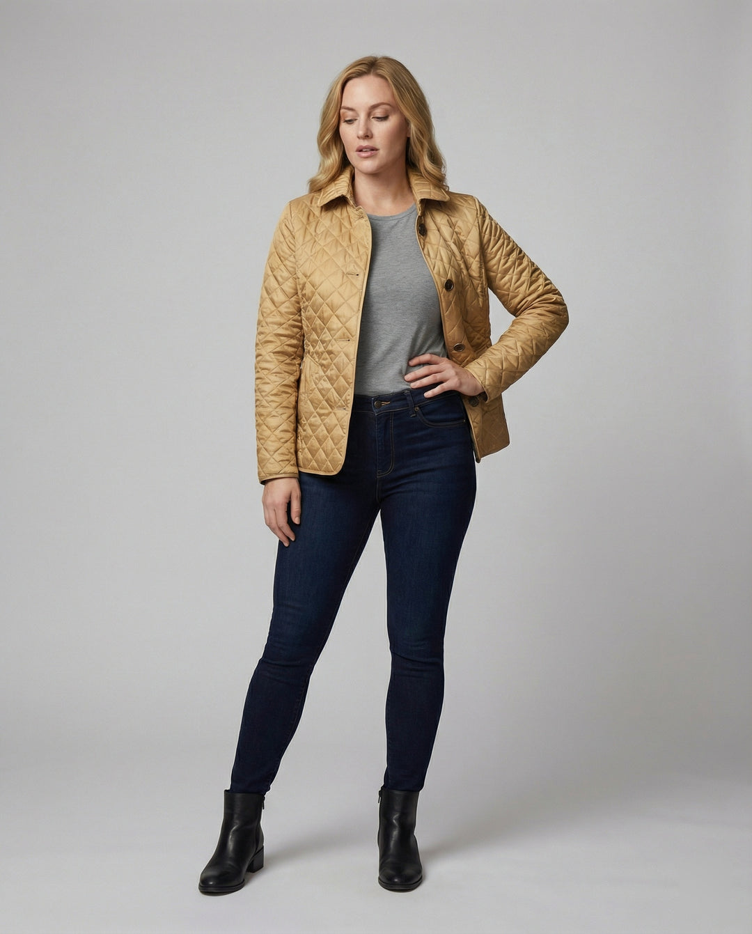 EB | Warme, taillierte Jacke für Frauen