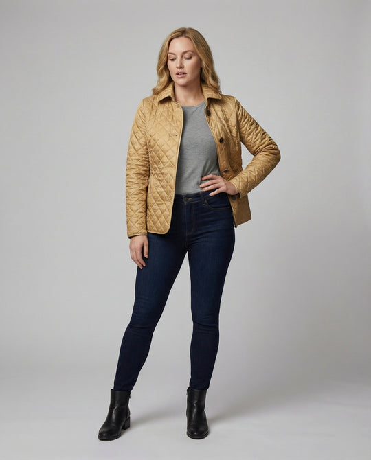 EB | Warme, taillierte Jacke für Frauen