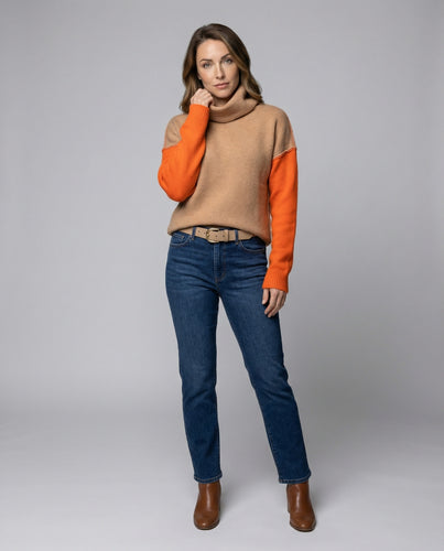 EB | Lässiger Rollkragenpullover