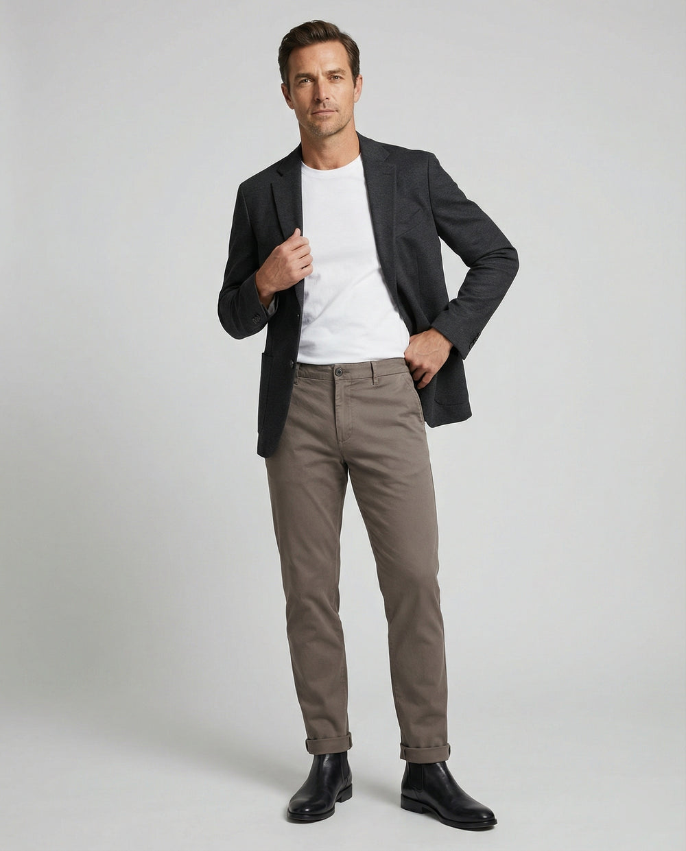 Herren Baumwollhose mit komfortablem Schnitt