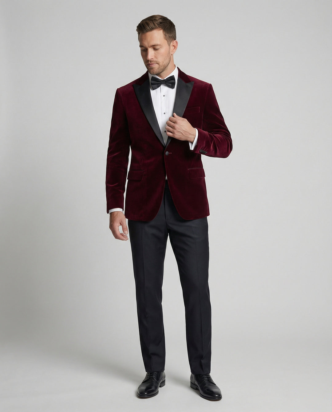EB | Herren Sommerjacke mit Schmaler Passform und Kontrastierendem Revers