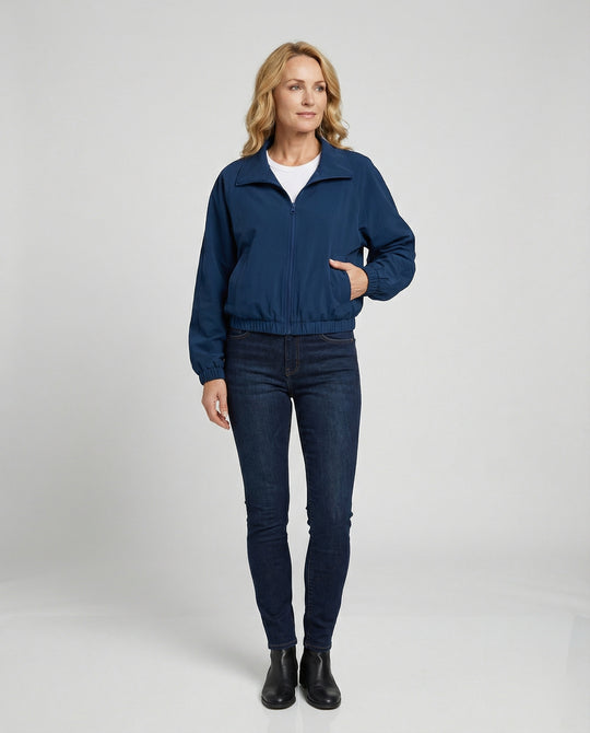 Leichte Trainingsjacke Tailliert Damen