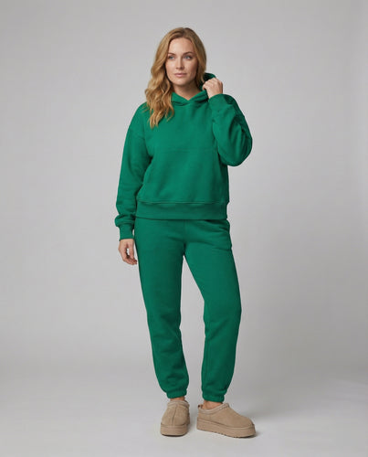 EB | Run Kapuzenpullover und Cropped Hose Zwei Teile Satz