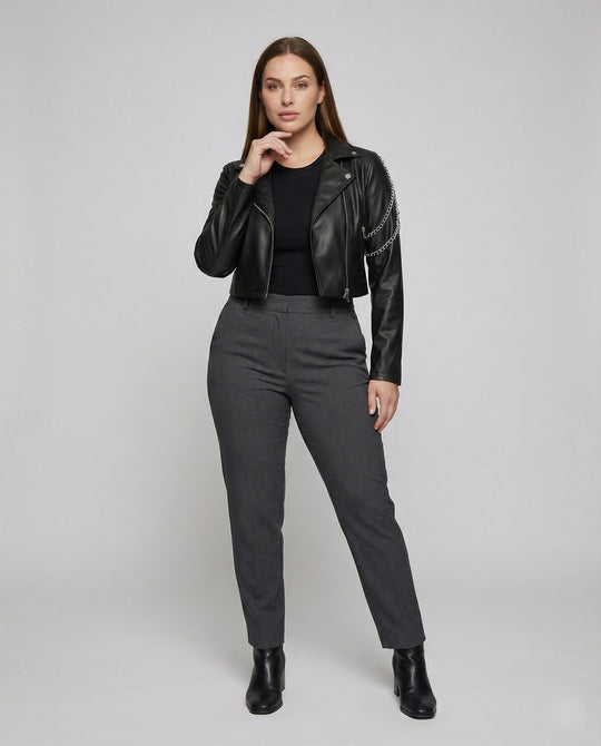 EB | Gekürzte Biker Jacke