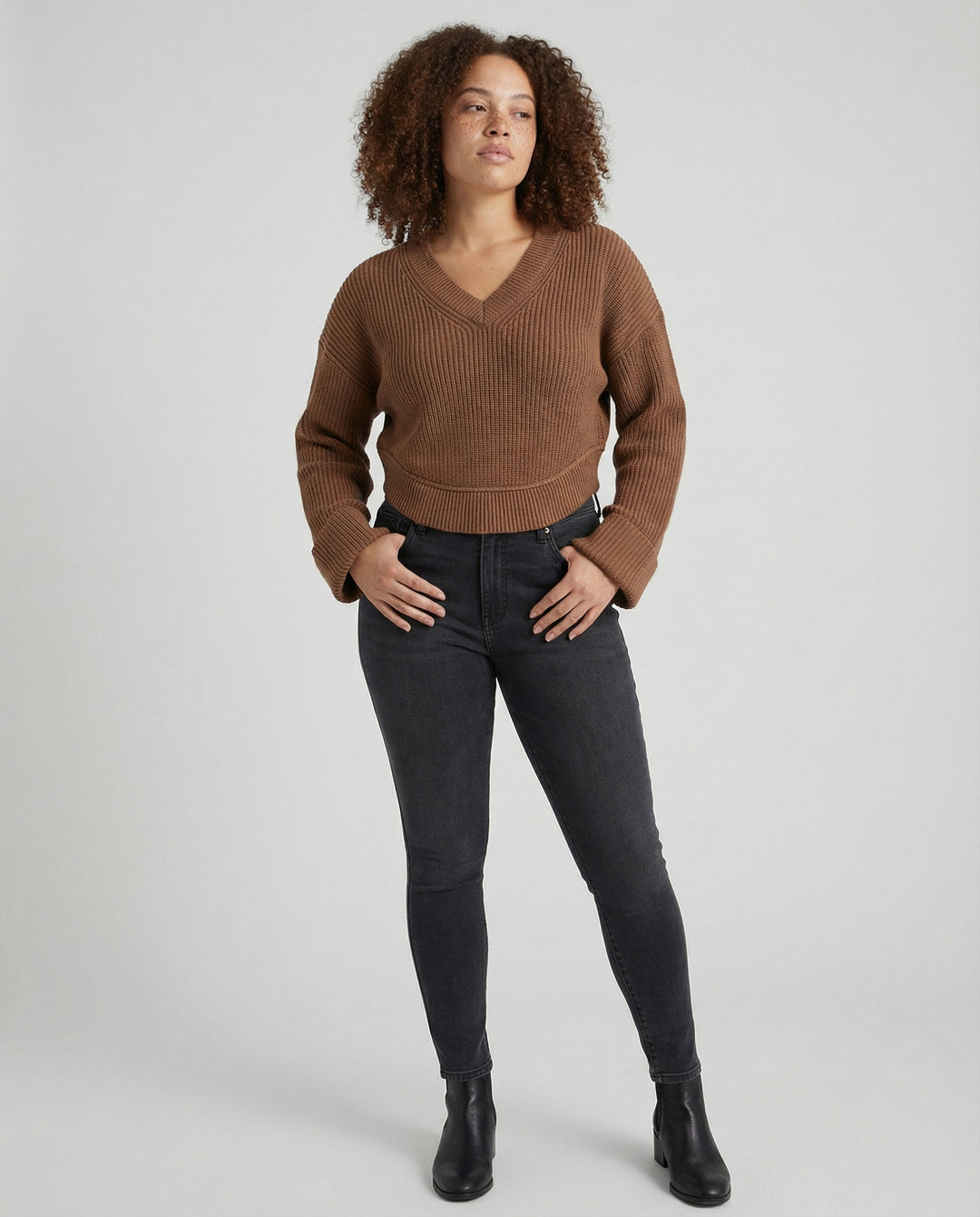 EB | V-Ausschnitt Pullover für Damen