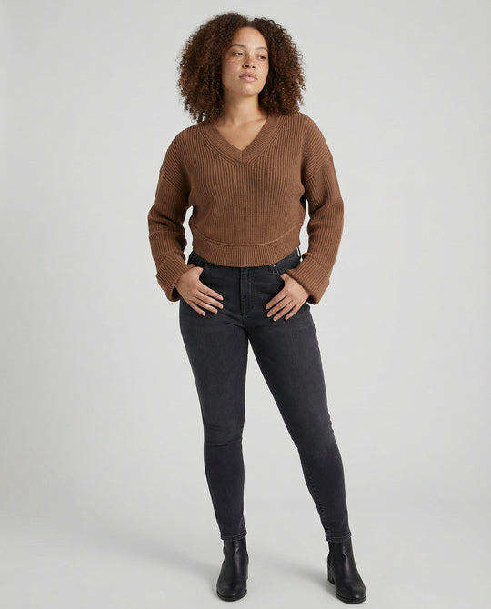 EB | V-Ausschnitt Pullover für Damen
