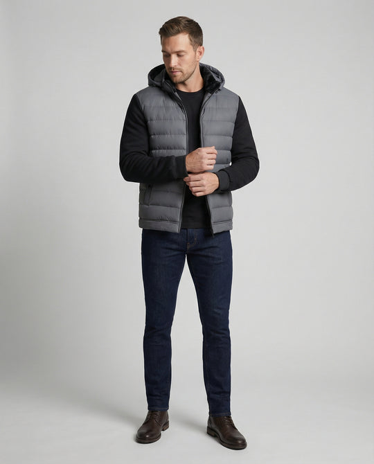 EB | Wärme Kapuzen Herrenjacke