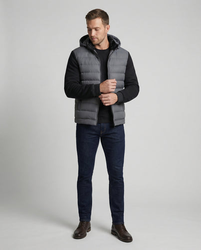 EB | Wärme Kapuzen Herrenjacke