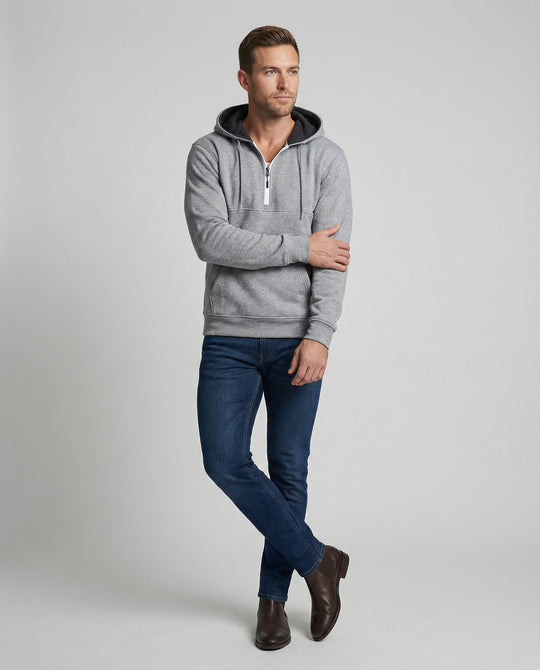EB | Cooler Männer Halbzip Hoodie
