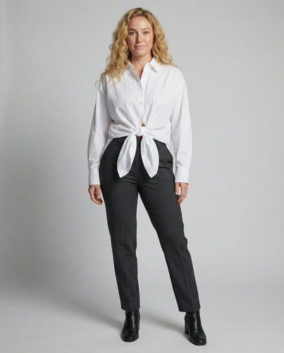 EB Langärmelige Bluse mit Bindeband