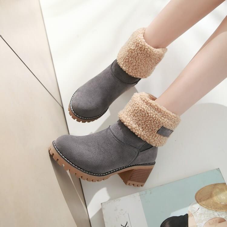 Winter Fell Warme Schnee Stiefel EB