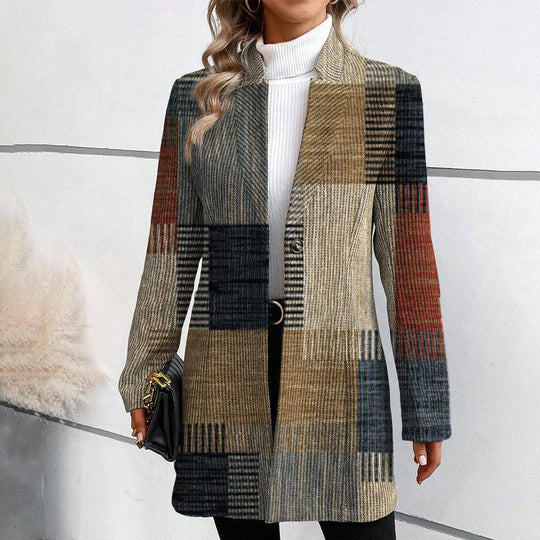 EB | Buntes Damenblazer mit Muster