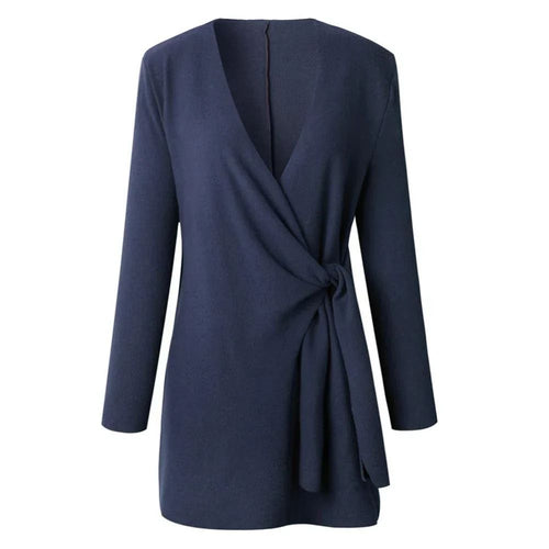 EB | Damenjacke Mit Bindegürtel – Elin