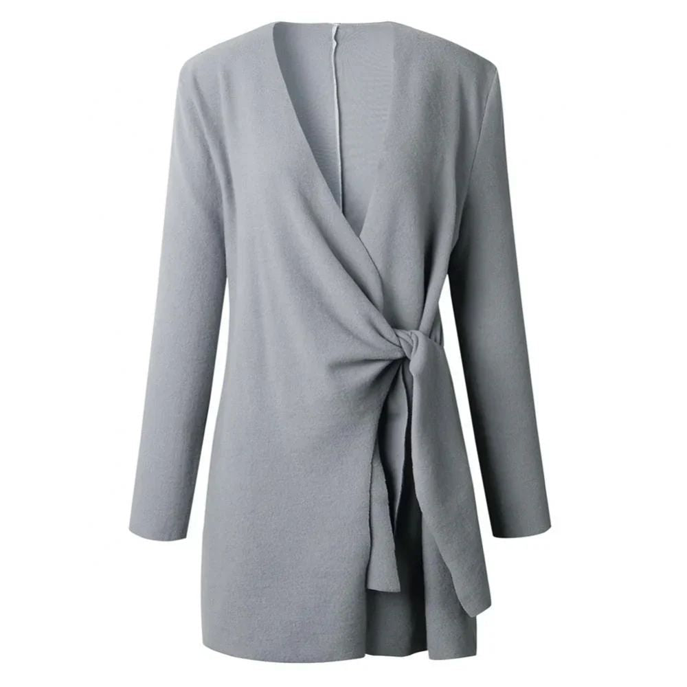 EB | Damenjacke Mit Bindegürtel – Elin