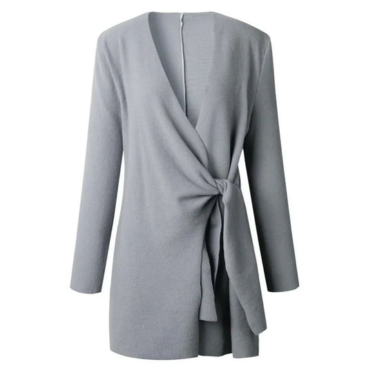 EB | Damenjacke Mit Bindegürtel – Elin