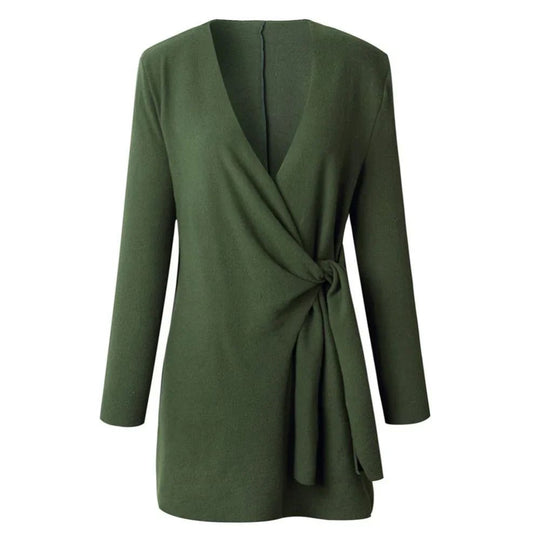 EB | Damenjacke Mit Bindegürtel – Elin