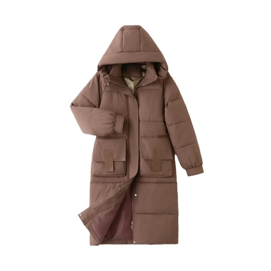 EB | wattierte Jacke - Winterjacke mit Kapuze und Taschen