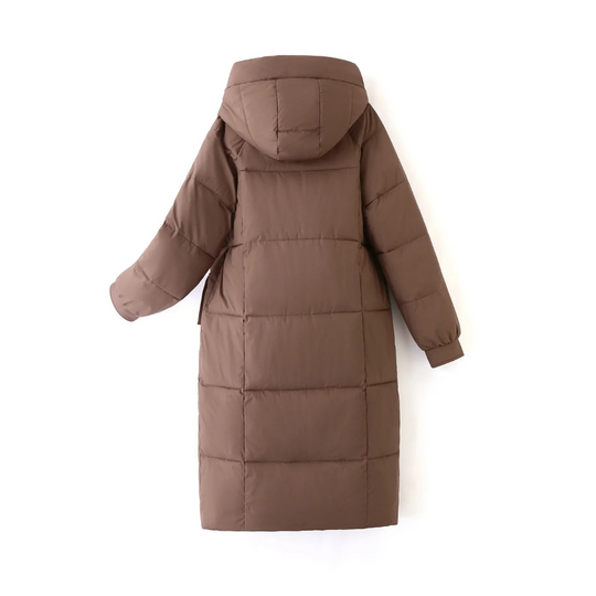 EB | wattierte Jacke - Winterjacke mit Kapuze und Taschen