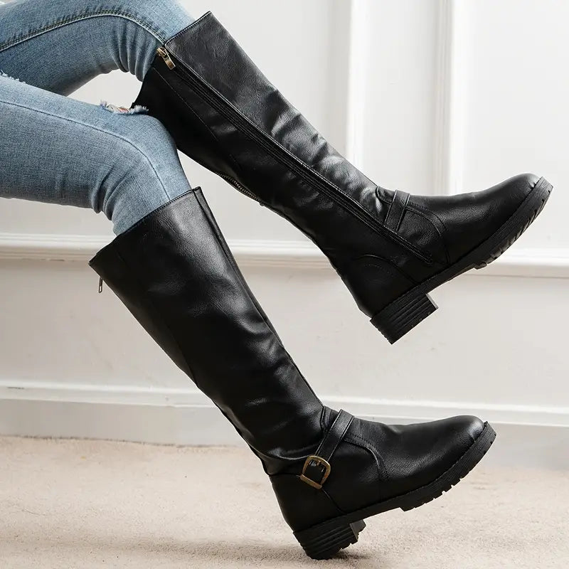 EB | Reitstiefel für Frauen mit Breiter Wade