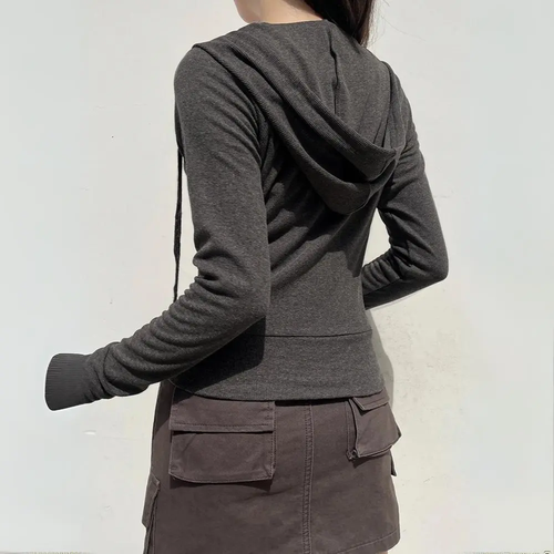 EB | Urban Chic Reißverschluss Sweatshirt