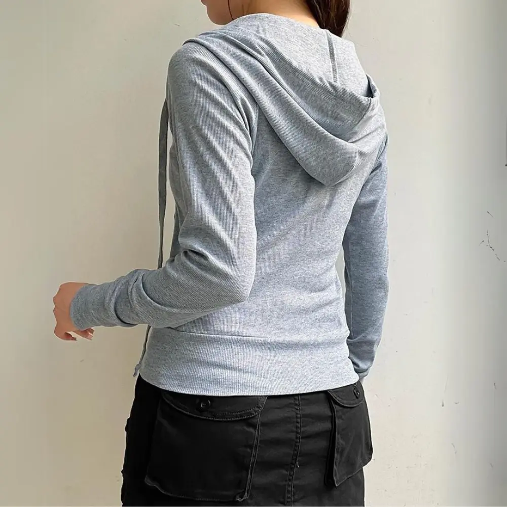 EB | Urban Chic Reißverschluss Sweatshirt