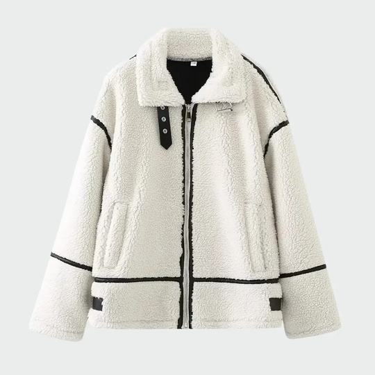 EB | Schicke Fake-Fur-Jacke