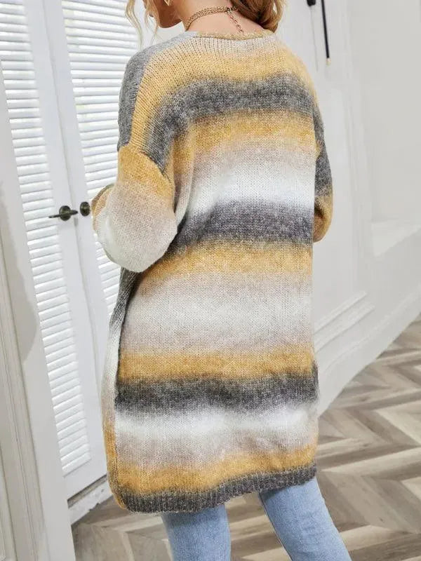 EB | Tie Dye Damen Strickjacke Pullover