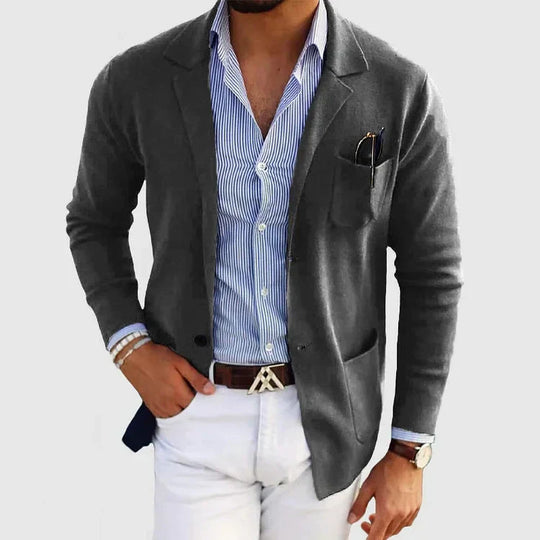 EB | Herrenblazer - elegant und lässig mit Reverskragen und Knöpfen