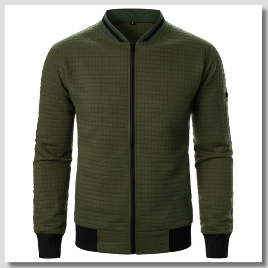 EB | Bequemer und Warmer Herrenpullover mit Reißverschluss