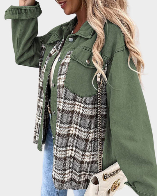 EB | Damen-Denimjacke mit modernem Chic