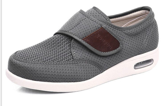 Dunkelgraue Bequeme SlipOn Freizeitschuhe EB