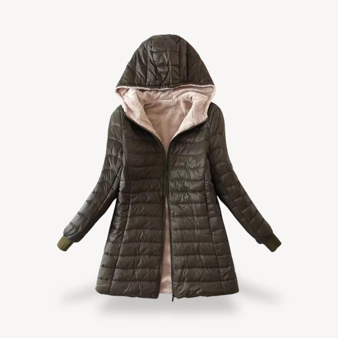 EB | Damen Sherpa Gefütterte Pufferjacke