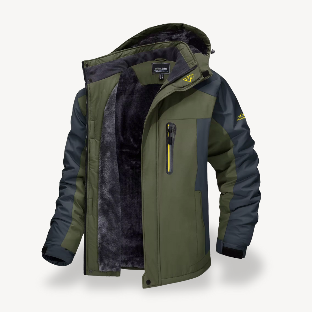 EB | Herren Wasserfeste Outdoor Winter Fleecejacke