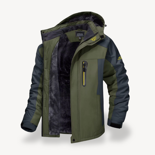 EB | Herren Wasserfeste Outdoor Winter Fleecejacke