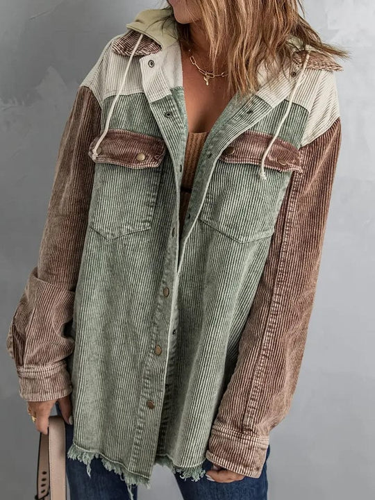 EB | Corduroy-Jacke Chic Zeitloser Stil Ideal für den Winter