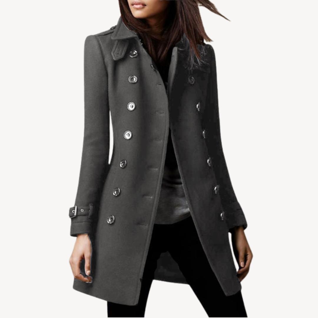 EB | Damen Woll Peacoat