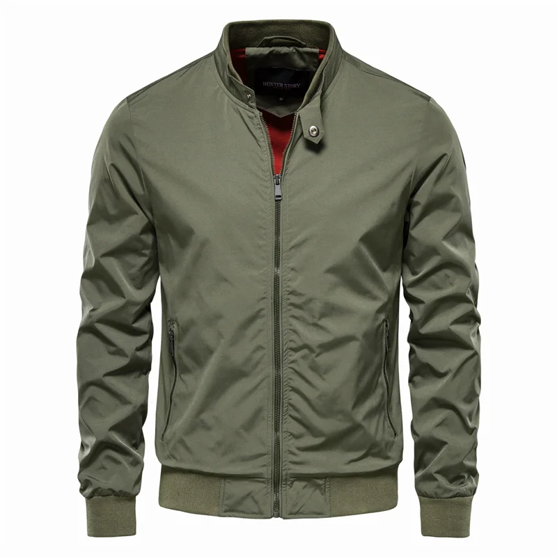 EB Herren Blousonjacke mit Reißverschluss und Stehkragen