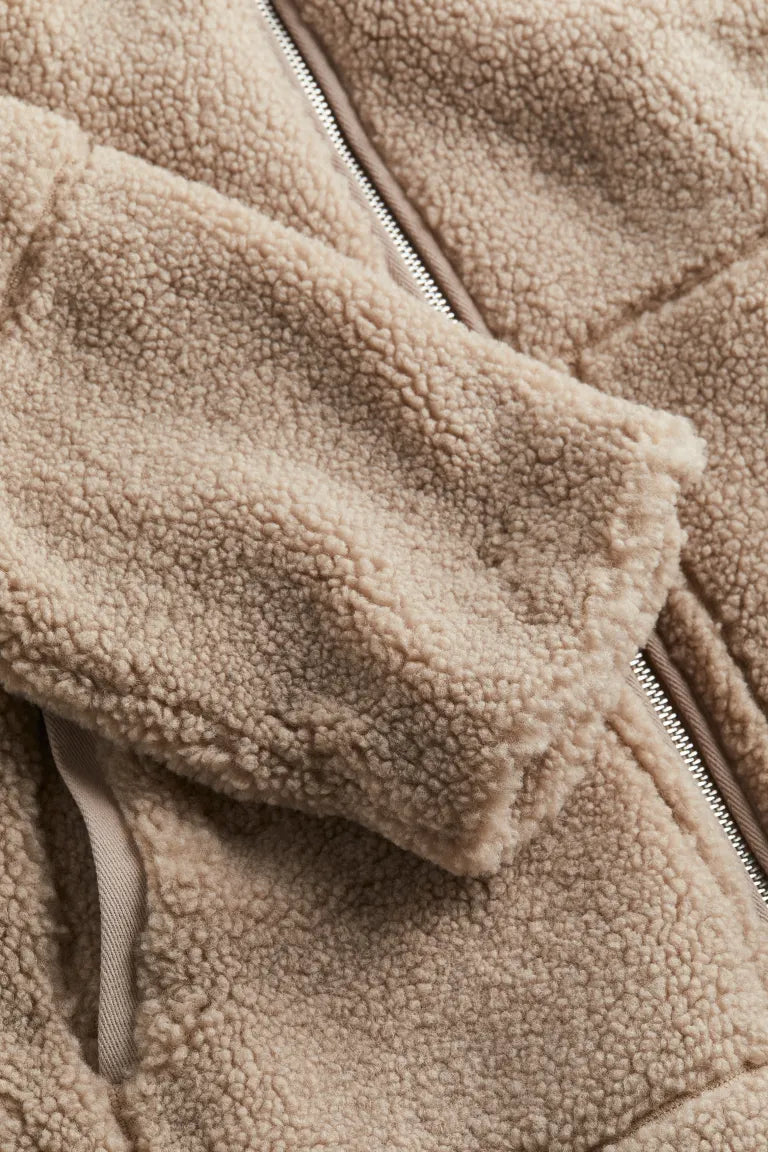 EB | Damen Sherpa Reißverschlussjacke