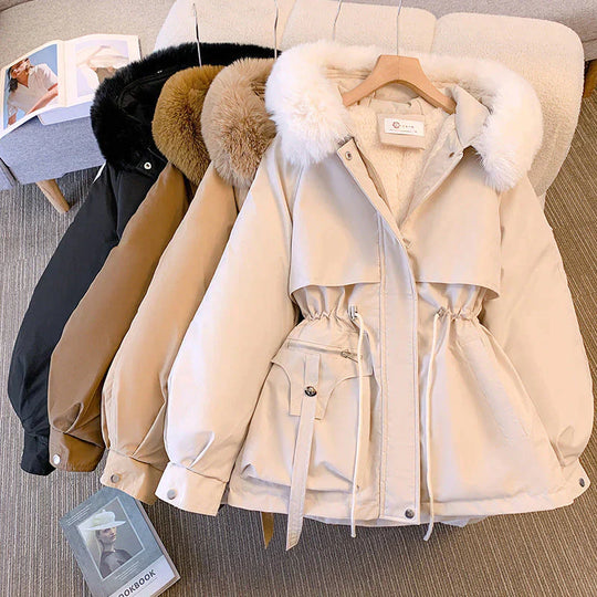 EB | Eleganter Wintermantel mit Pelzkragen