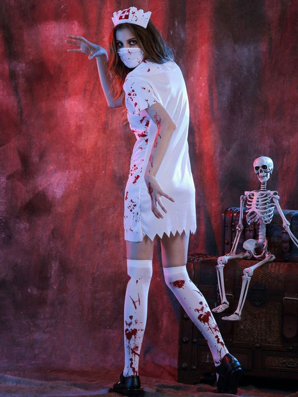 Heidi-Mode | Halloween Kostüm Halloween Horror Bloody Nurse Kostüm