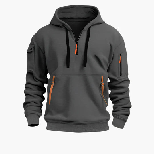 EB | Hoodie mit Reißverschluss - Funktionaler Freizeit-Hoodie für Alltag & Outdoor